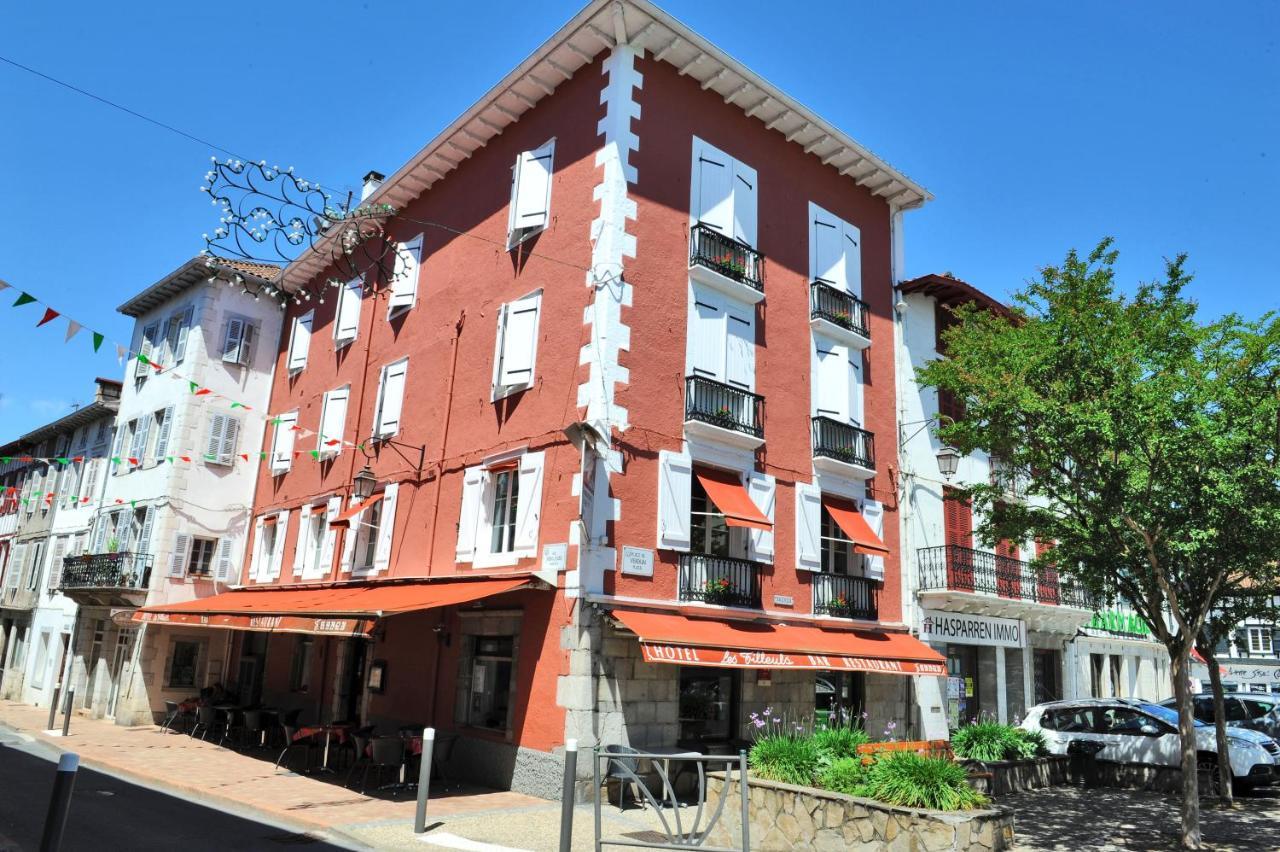 Hotel Les Tilleuls Hasparren Exteriér fotografie